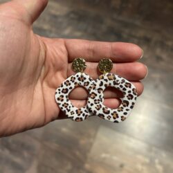 Boucles d'oreilles Léopard