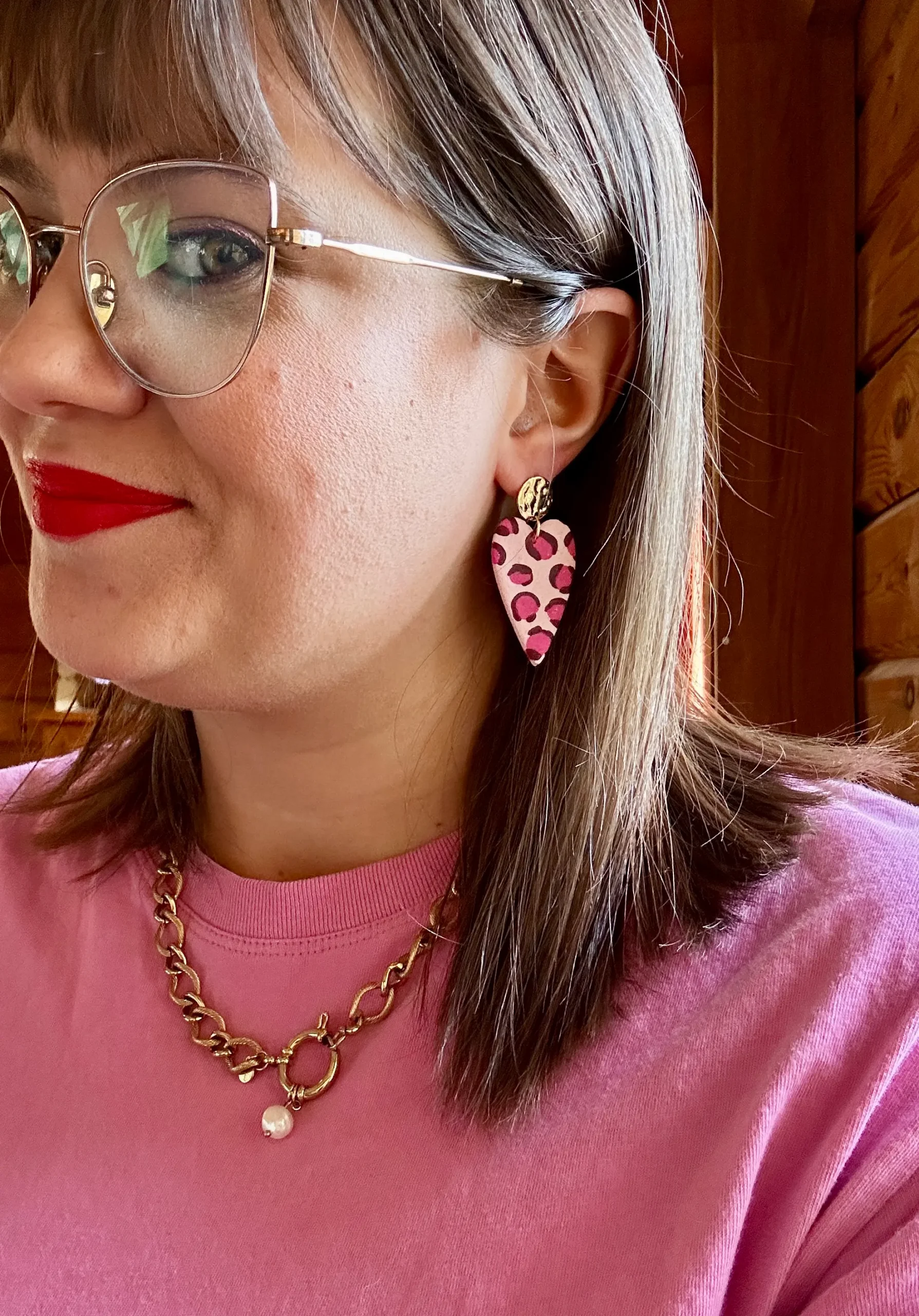 boucles d’oreilles coeur