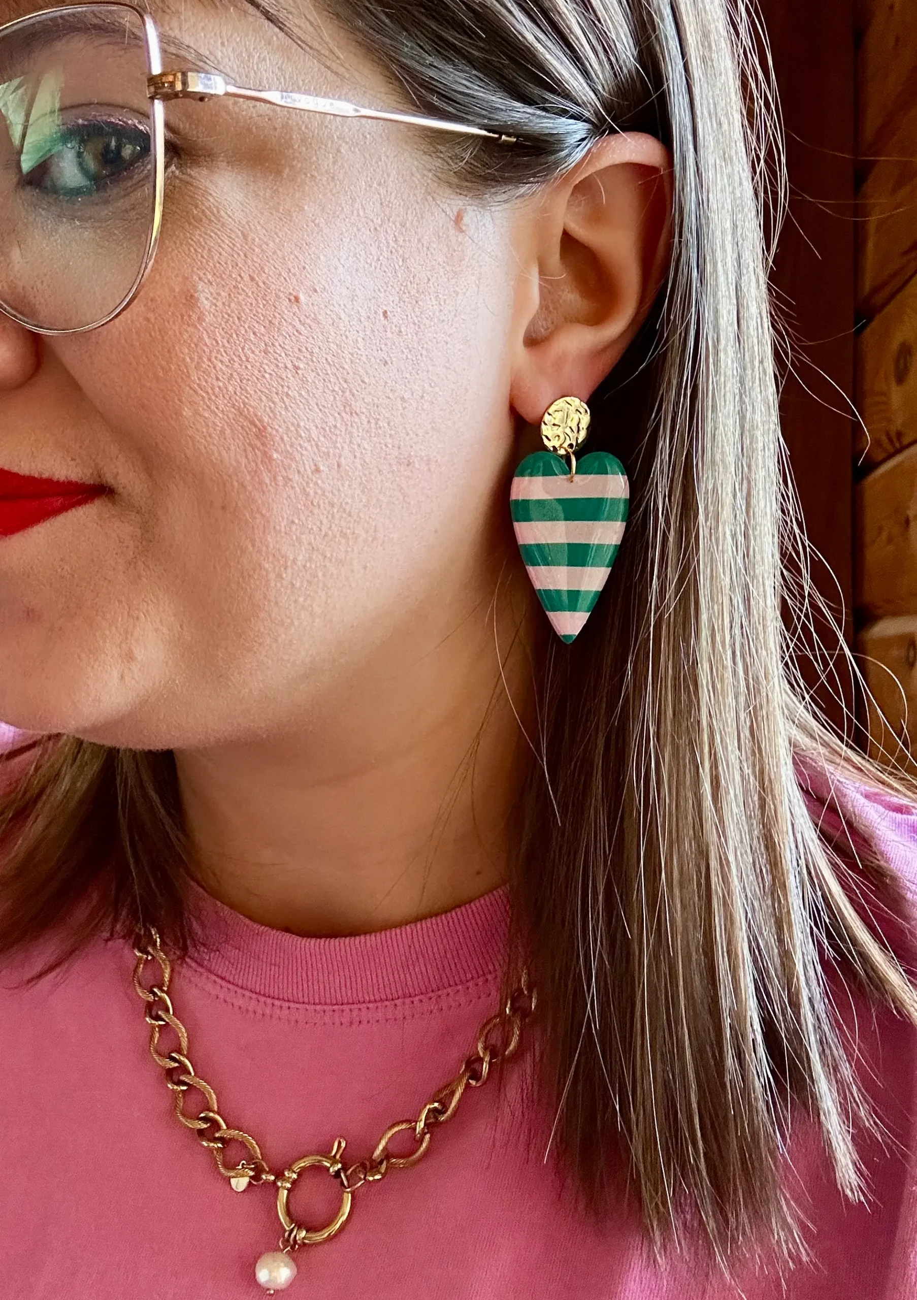 Boucles d'oreilles Coeur