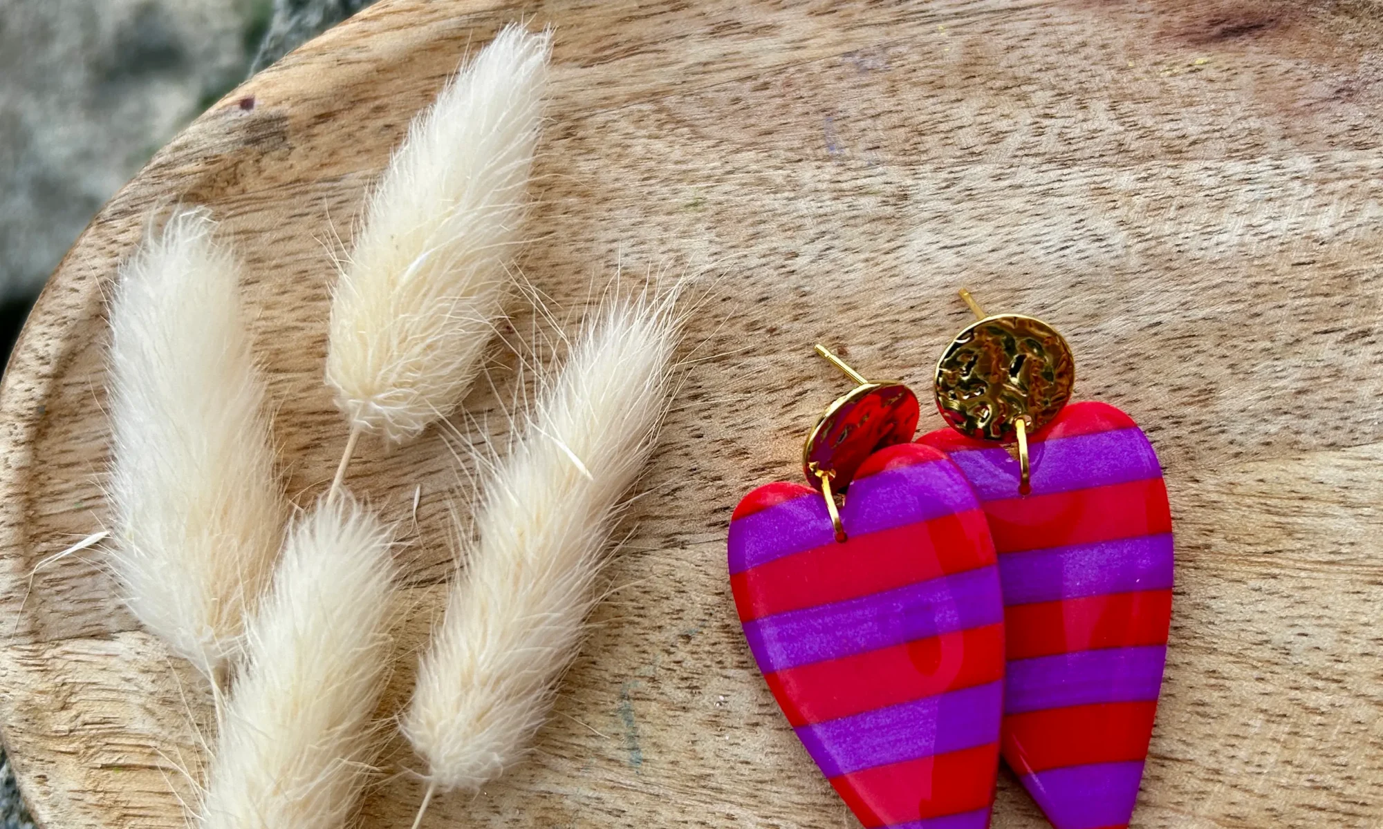 Boucles d'oreilles Coeur