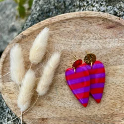 Boucles d'oreilles Coeur