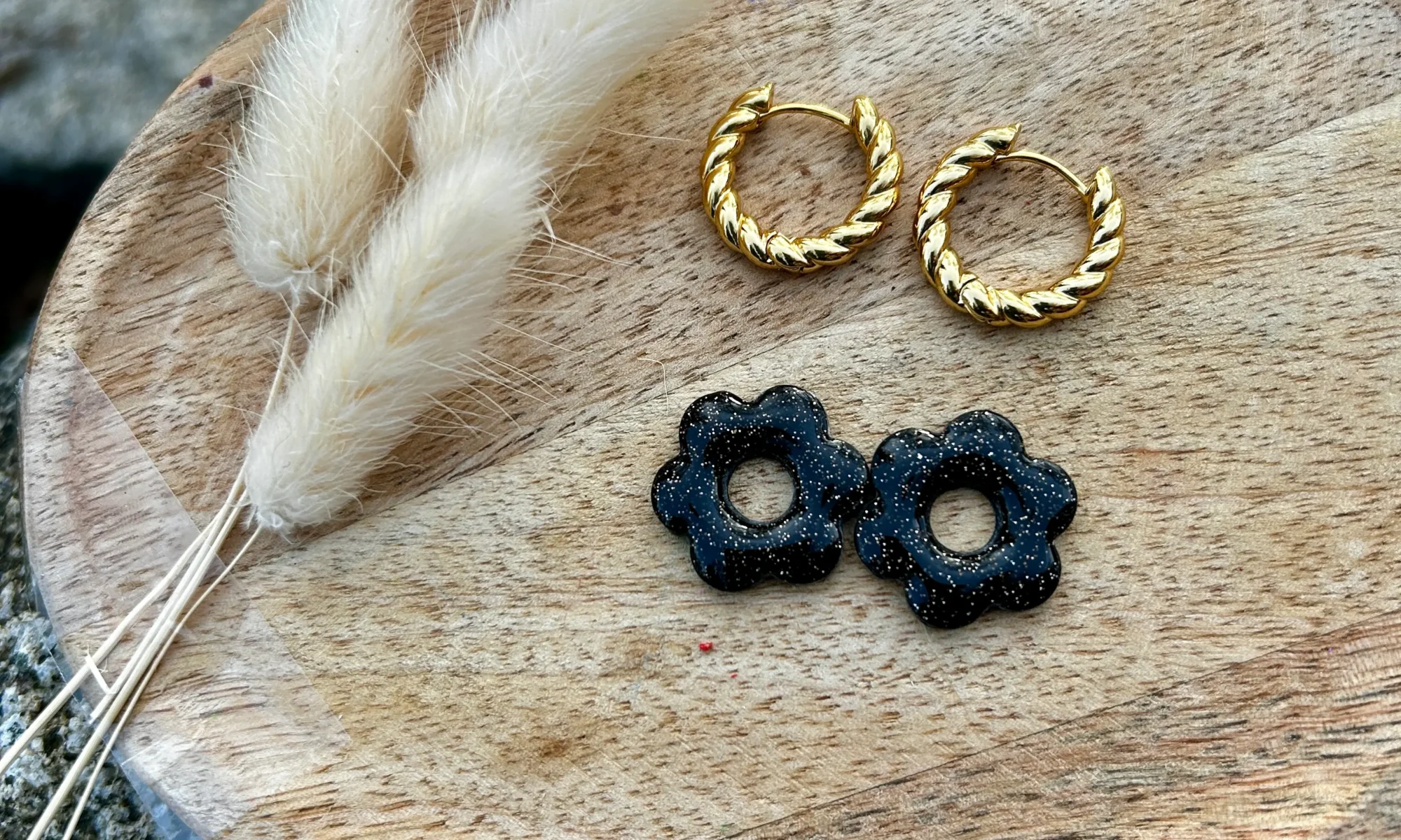 boucles d'oreilles coeur