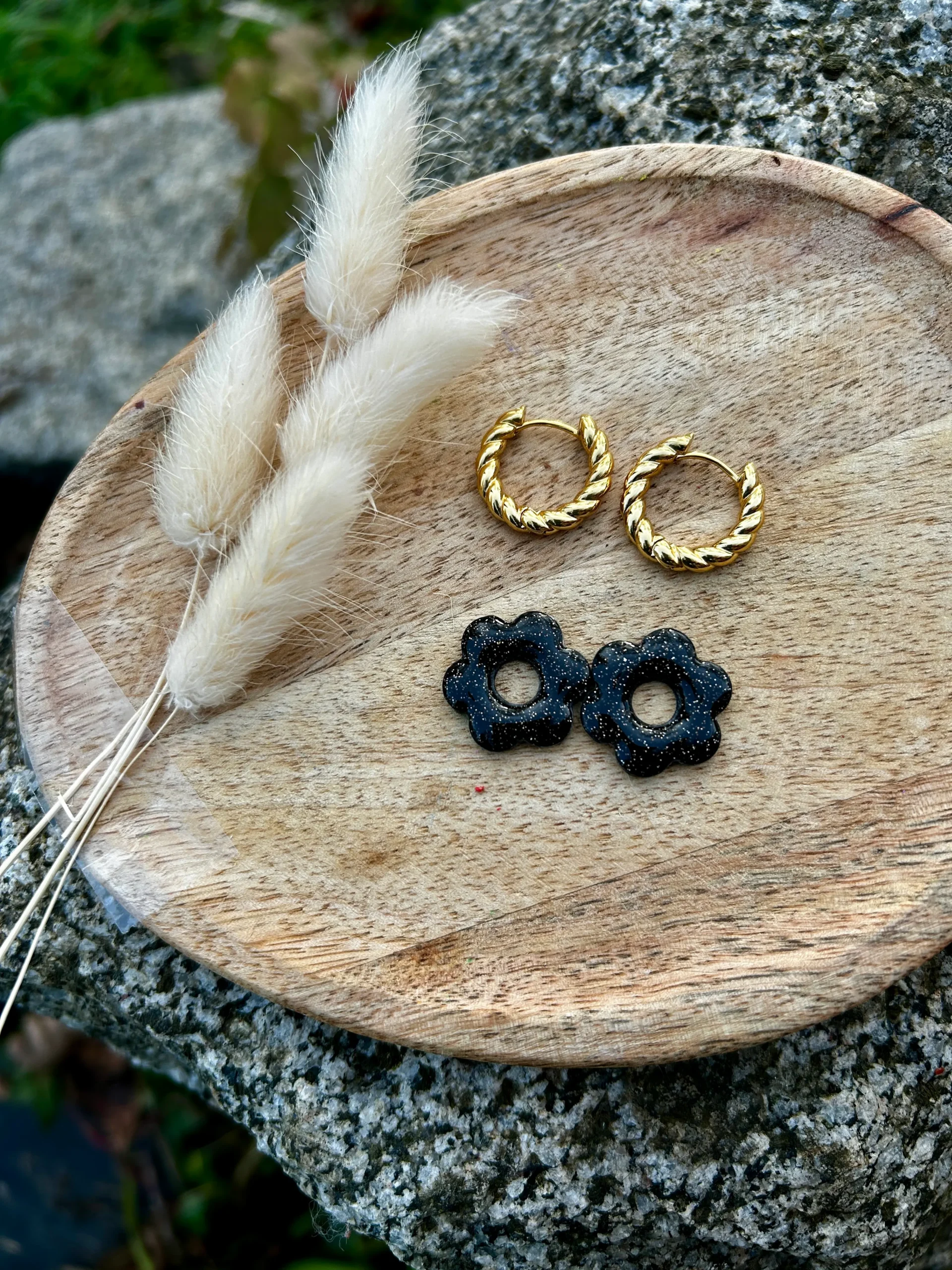 boucles d'oreilles coeur