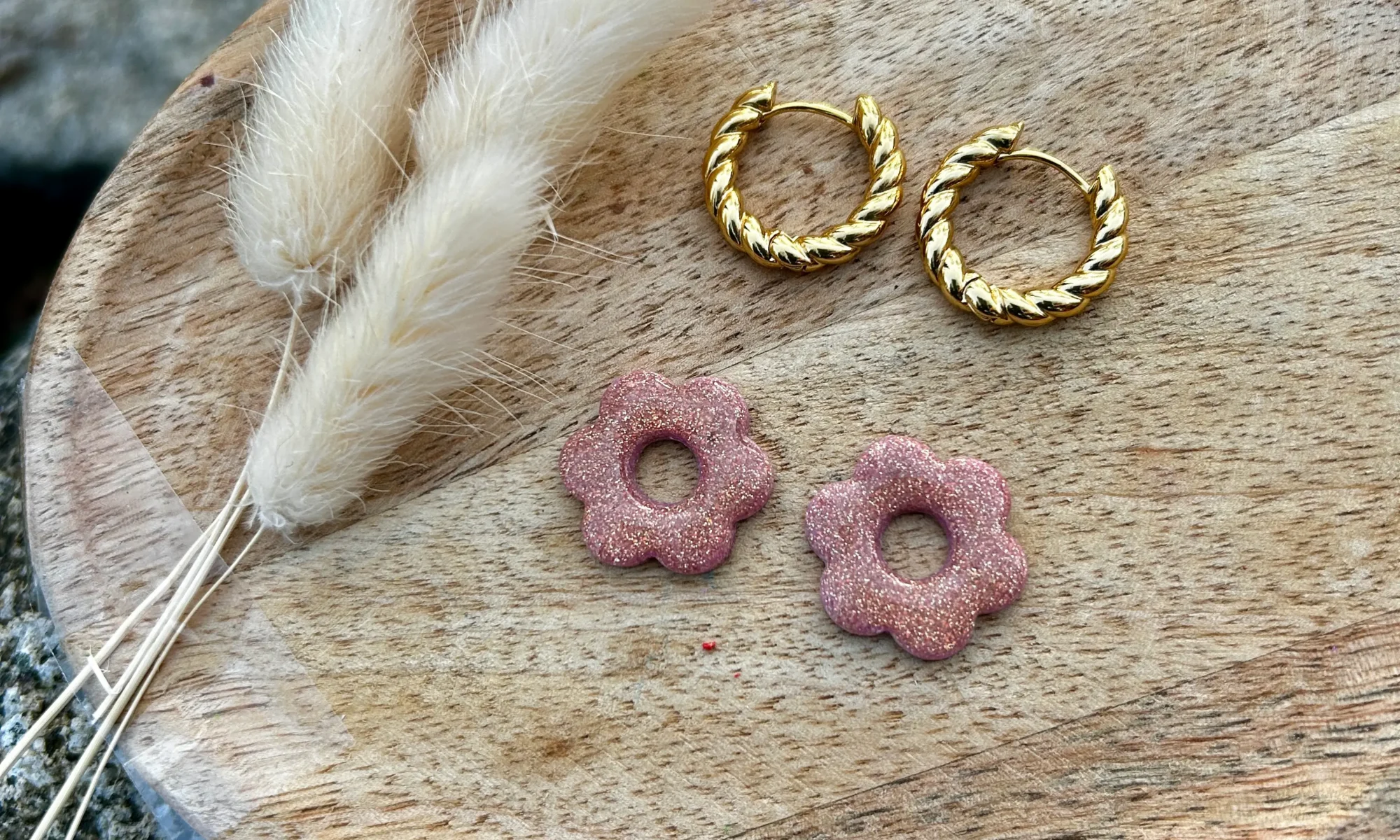 boucles d'oreilles coeur