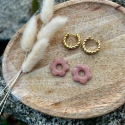 boucles d'oreilles coeur