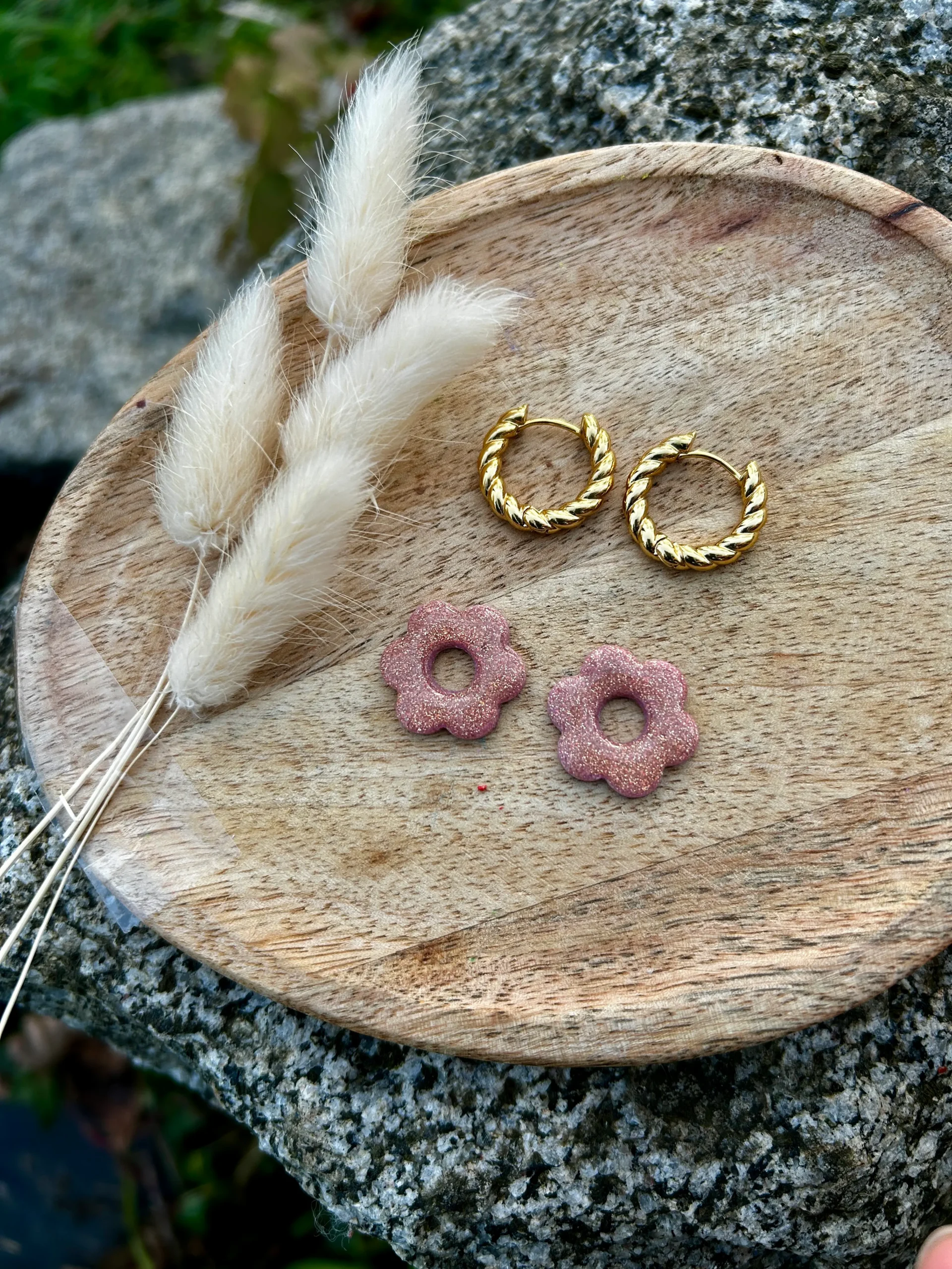 boucles d'oreilles coeur