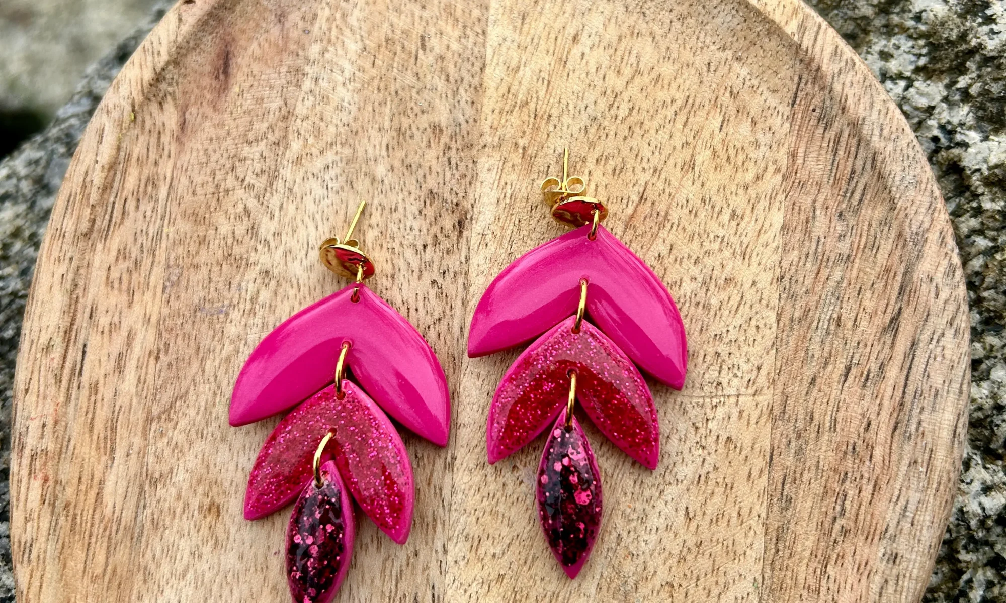 boucles d'oreilles pendantes