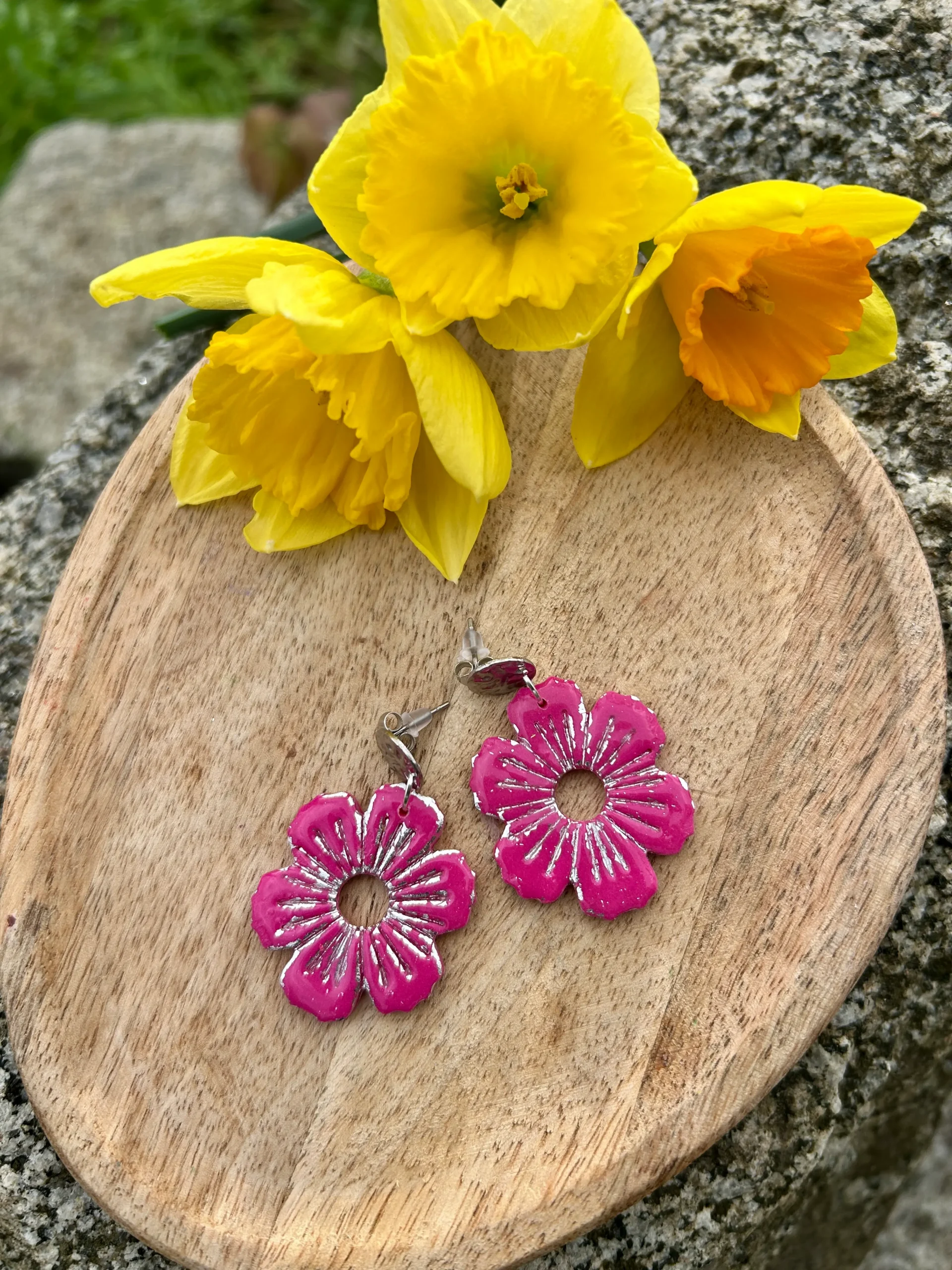 boucles d'oreilles fantaisie