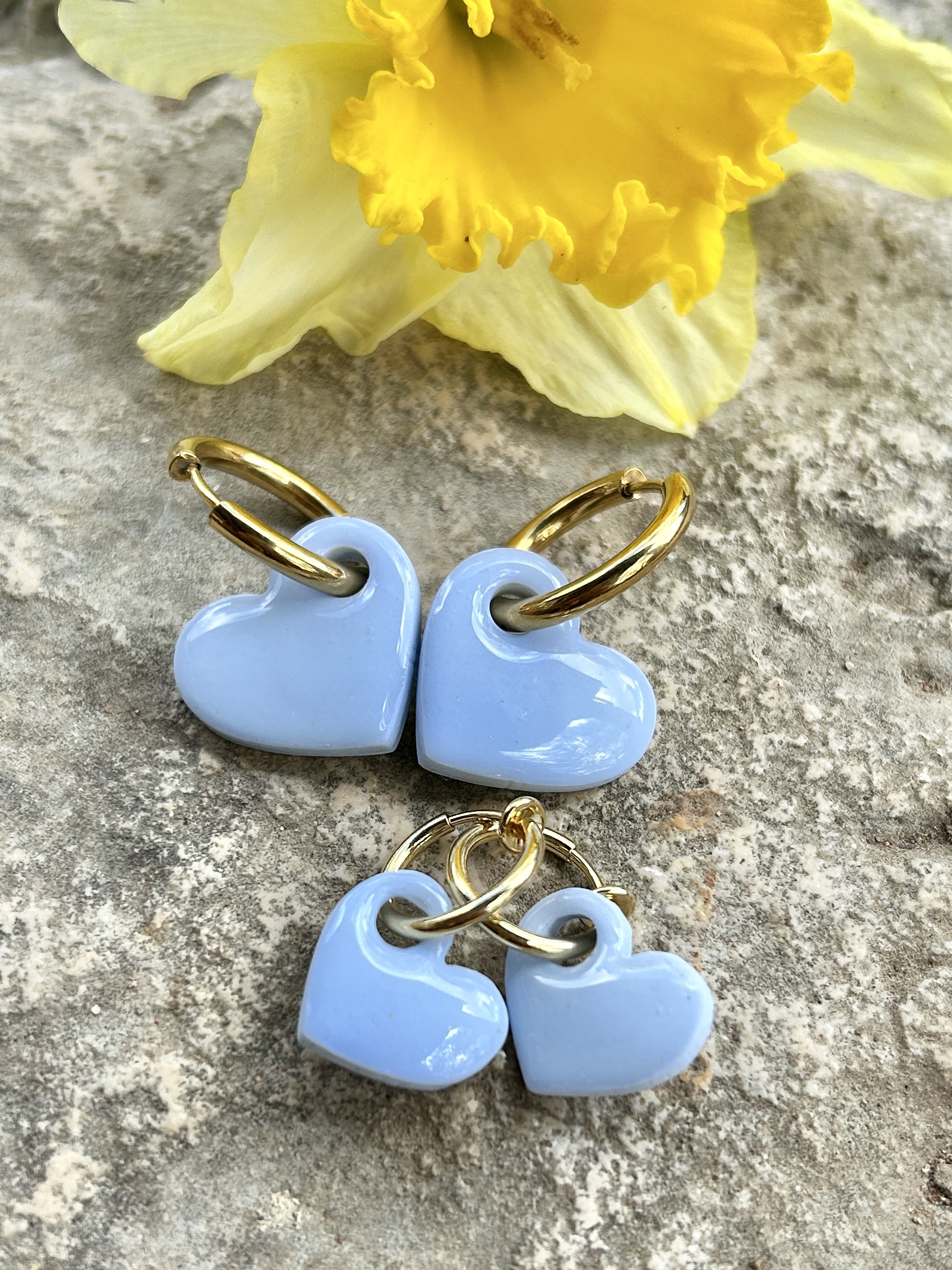 boucles d'oreilles mère fille