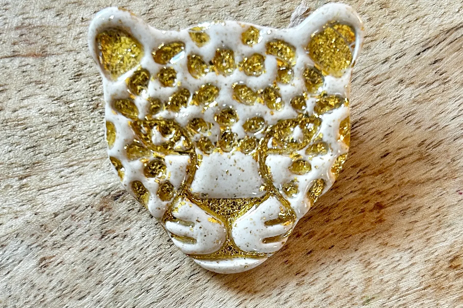 broche léopard