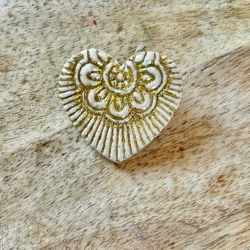 Broche cœur