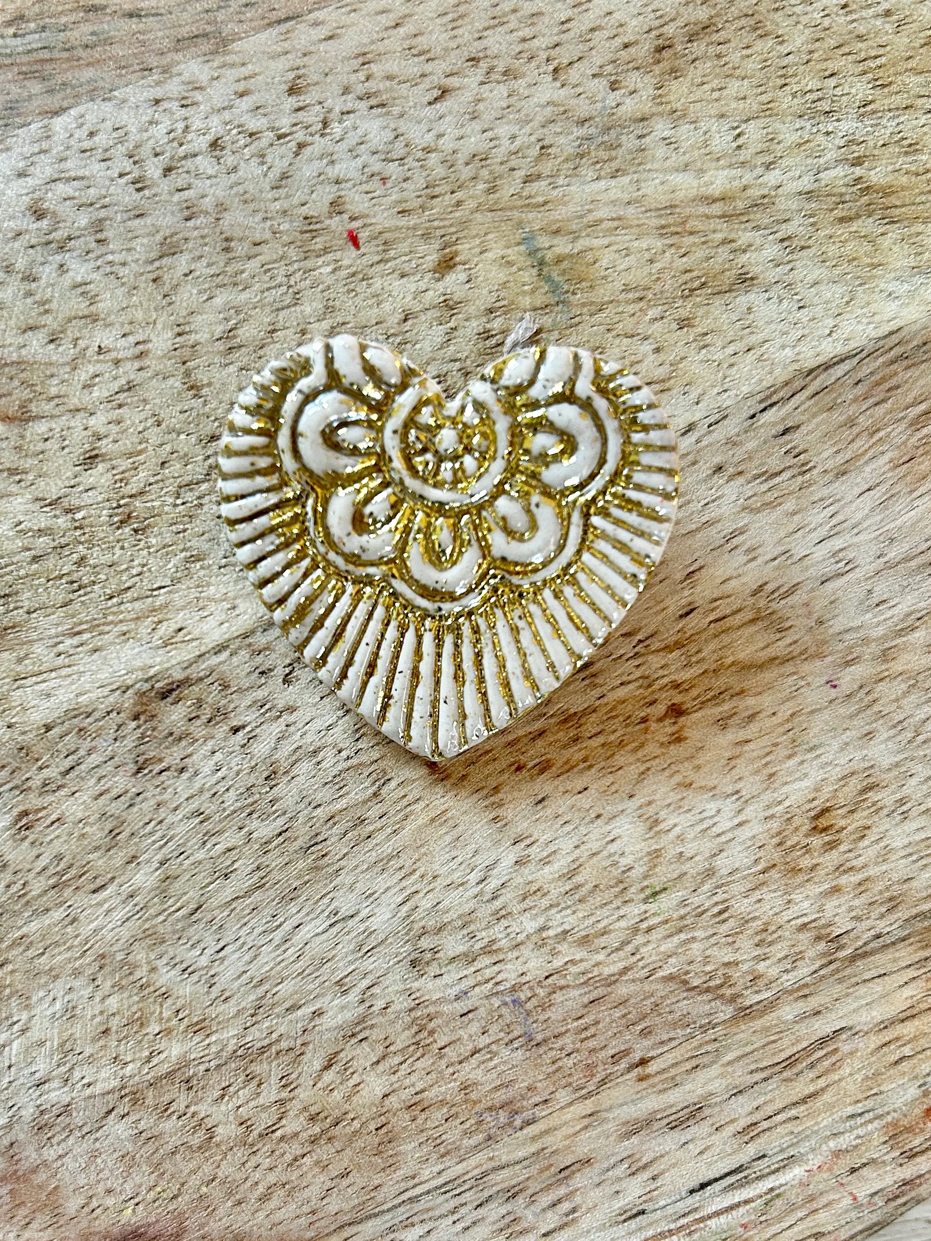 Broche cœur