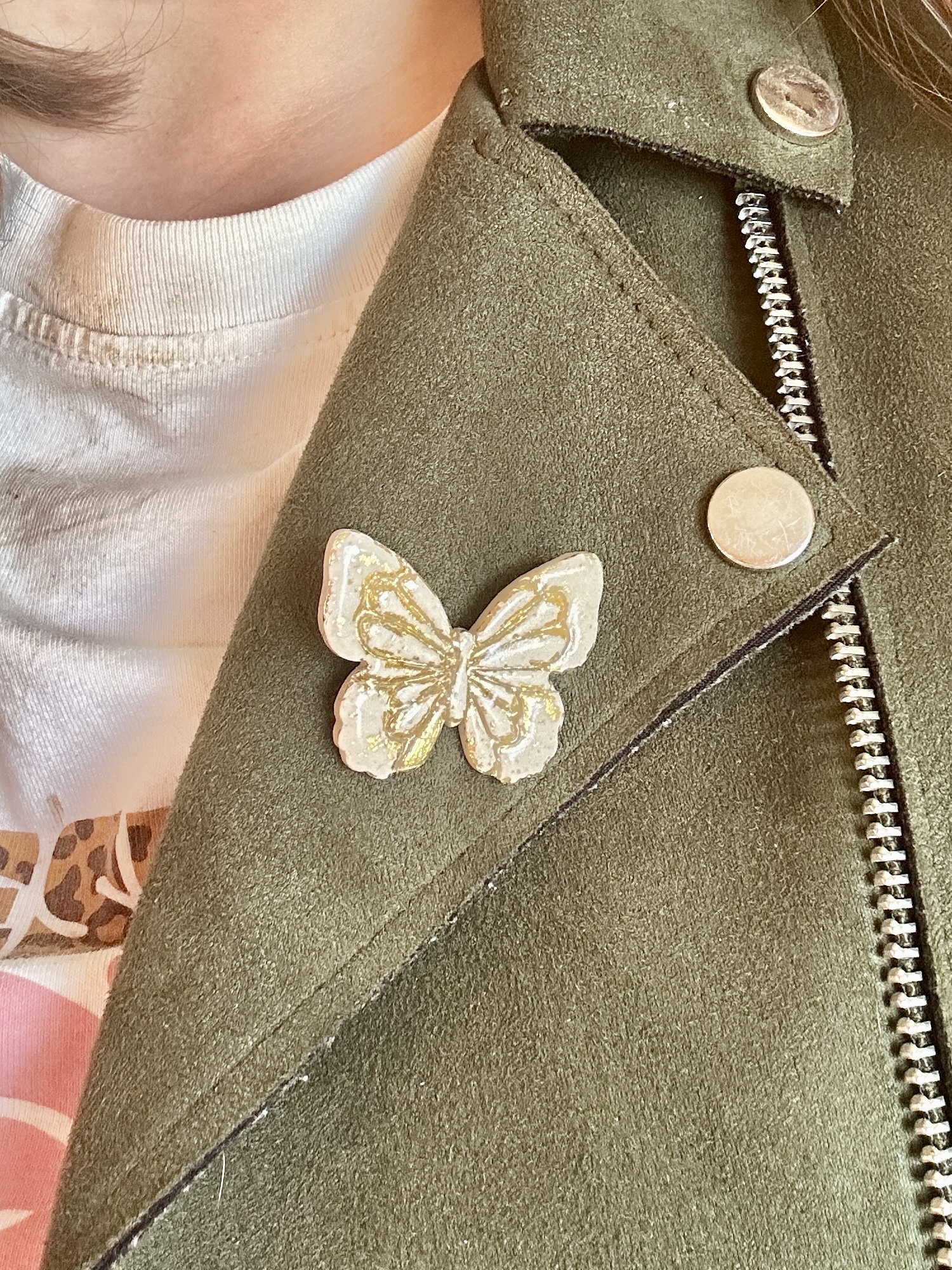 broche papillon