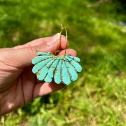 boucles d'oreilles coquillage