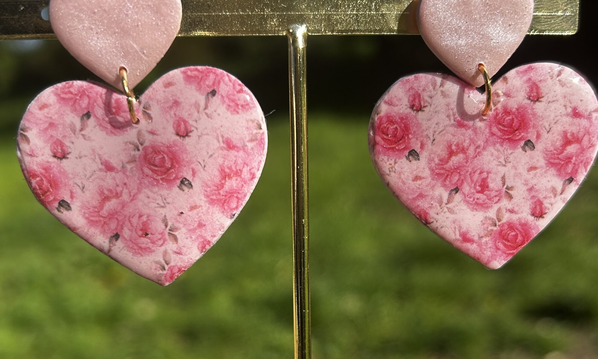 boucles d'oreilles amour