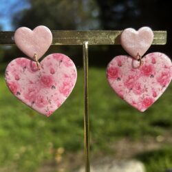 boucles d'oreilles amour