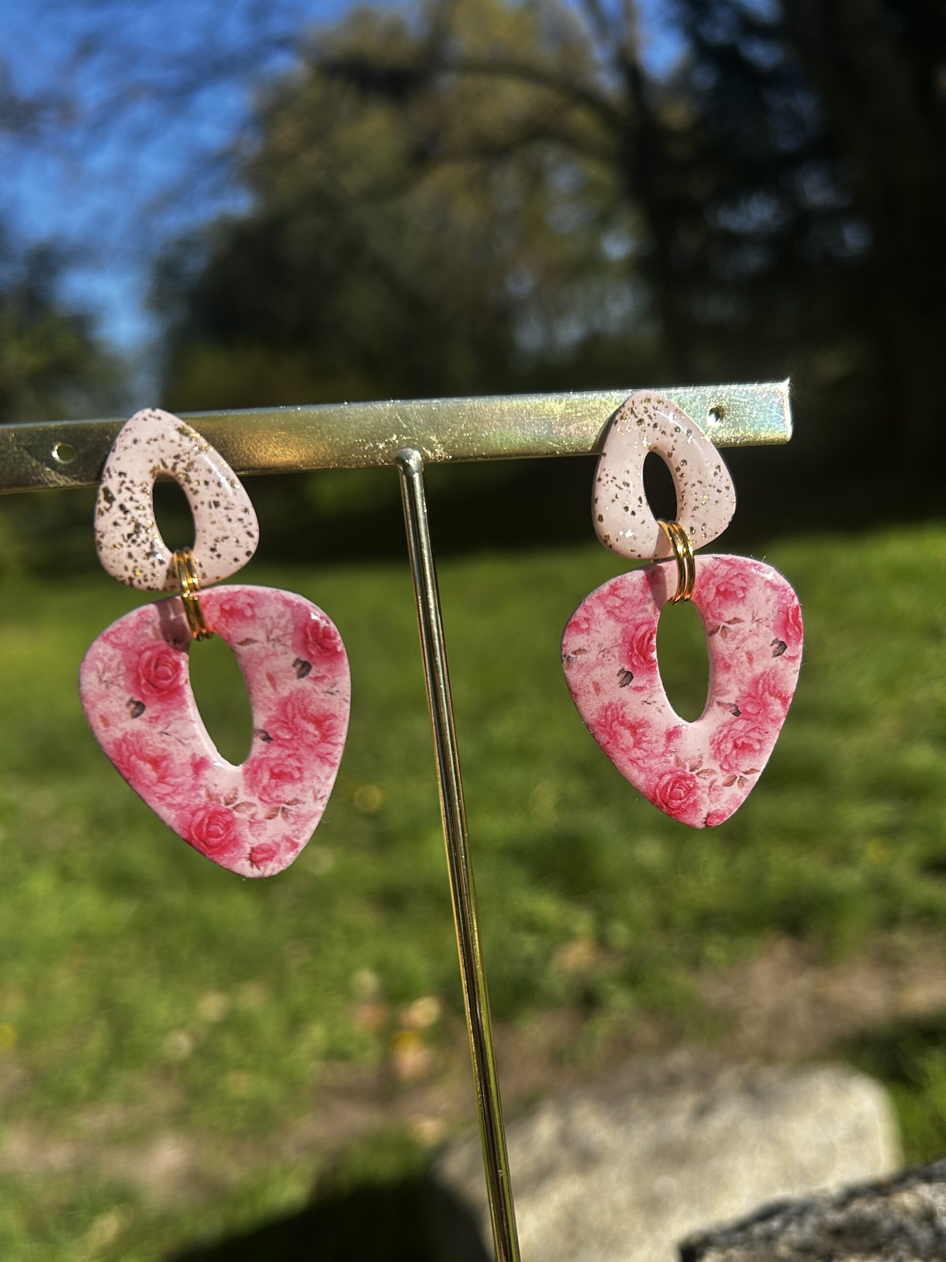 boucles d'oreilles fête des mères