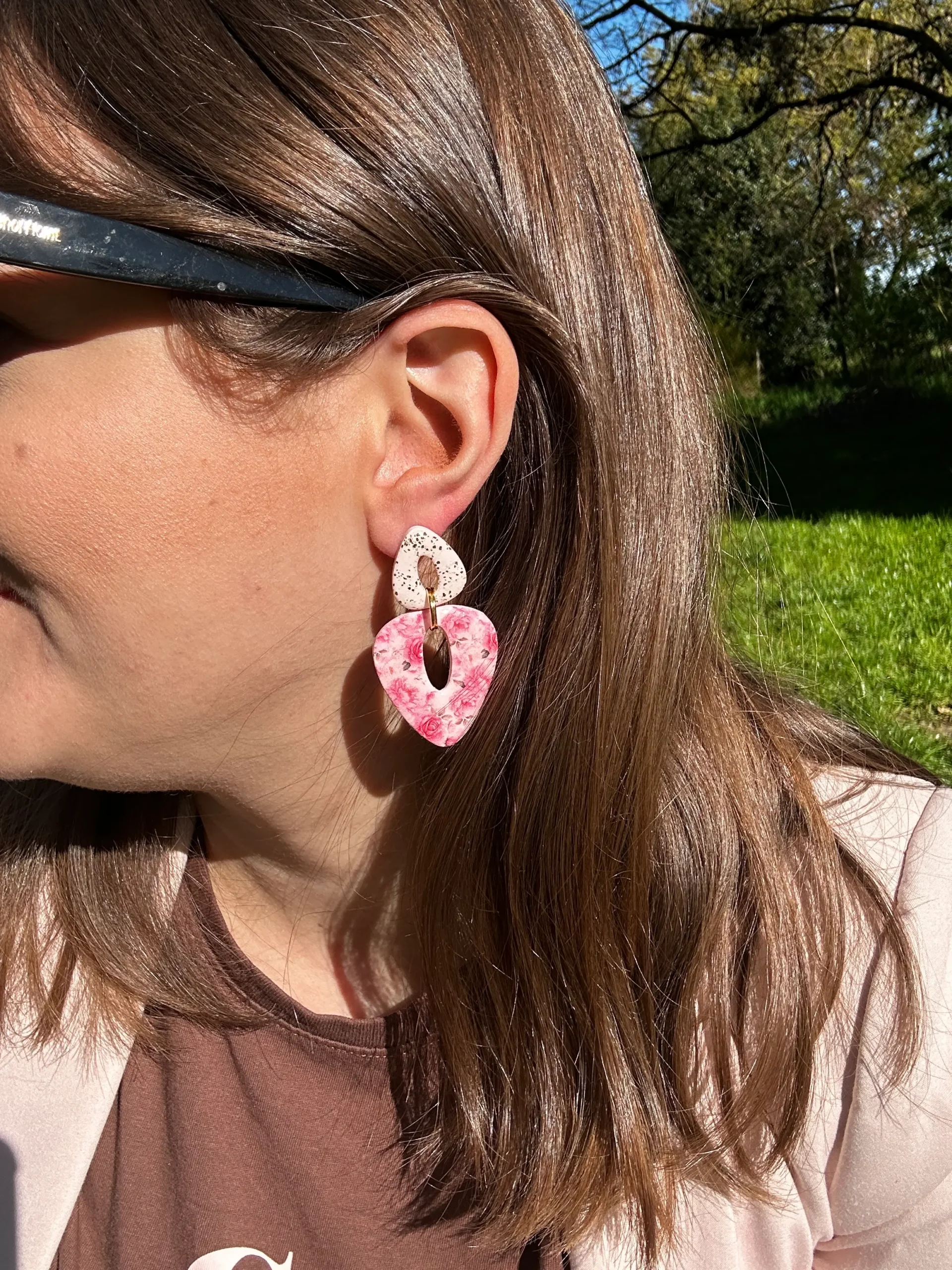 boucles d'oreilles fête des mères
