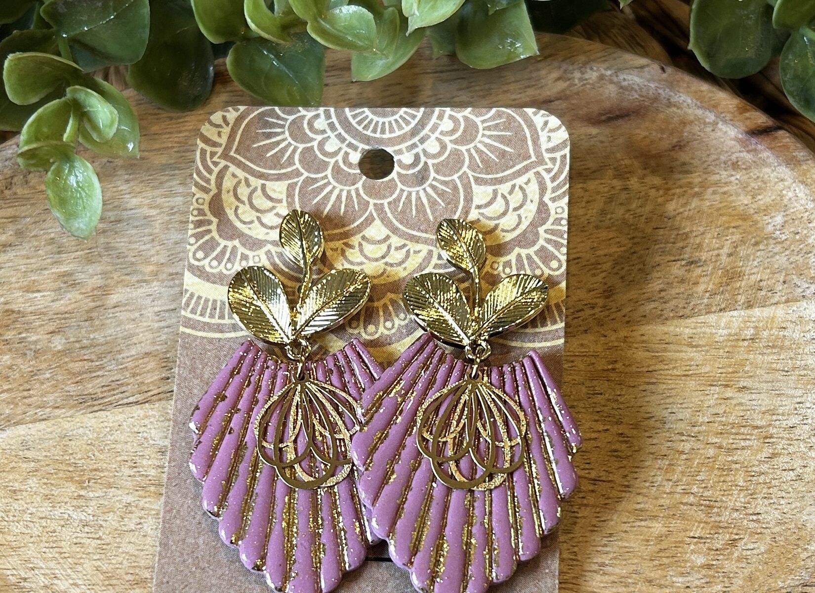 boucles d'oreilles élégantes