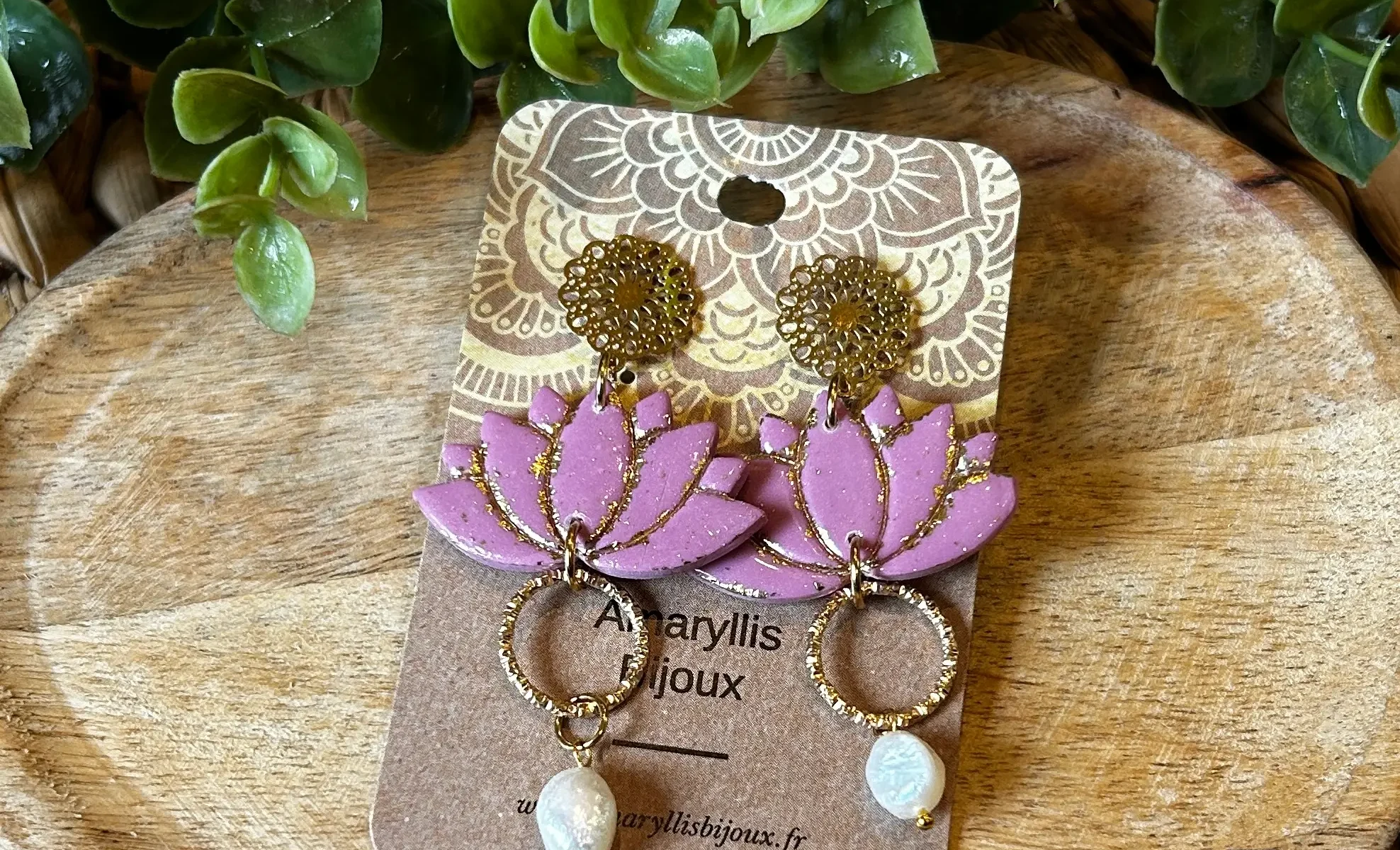 Bijoux fleur de lotus