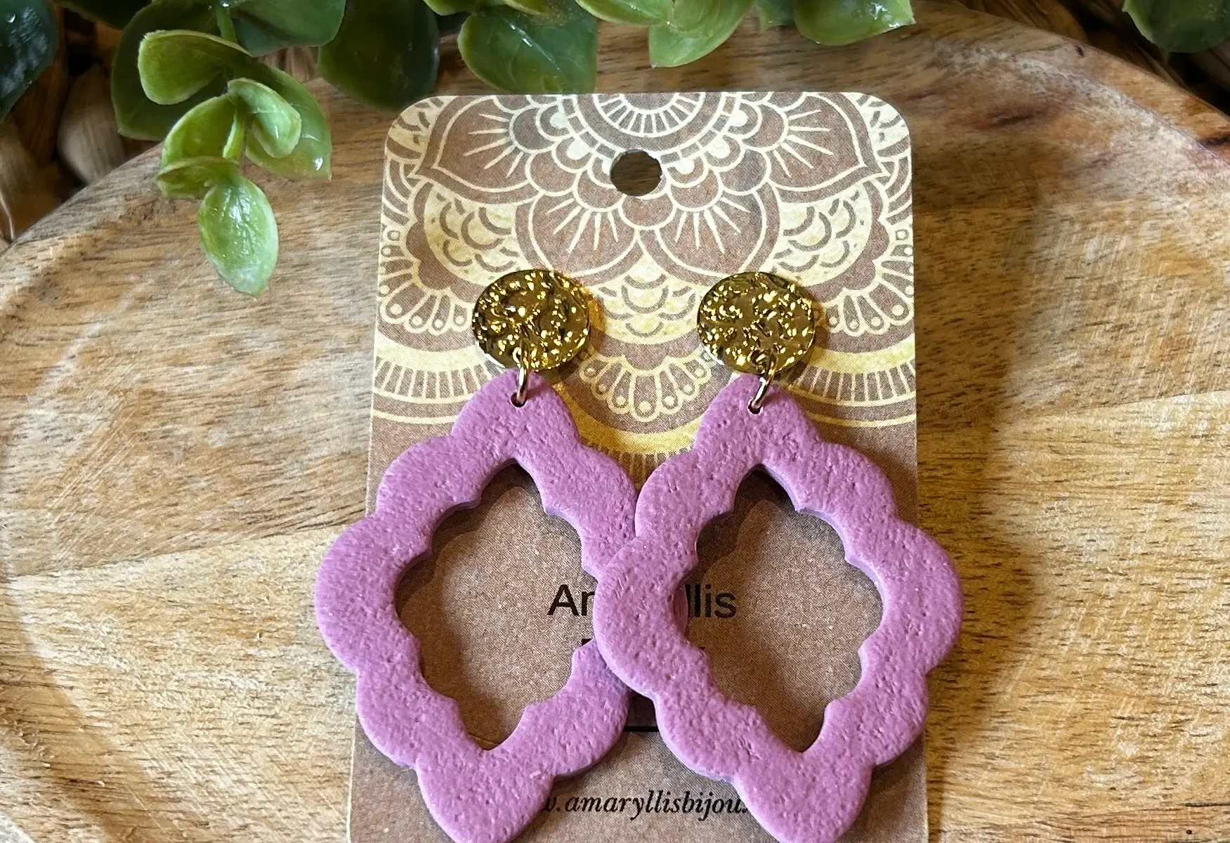 boucles d'oreilles habillées
