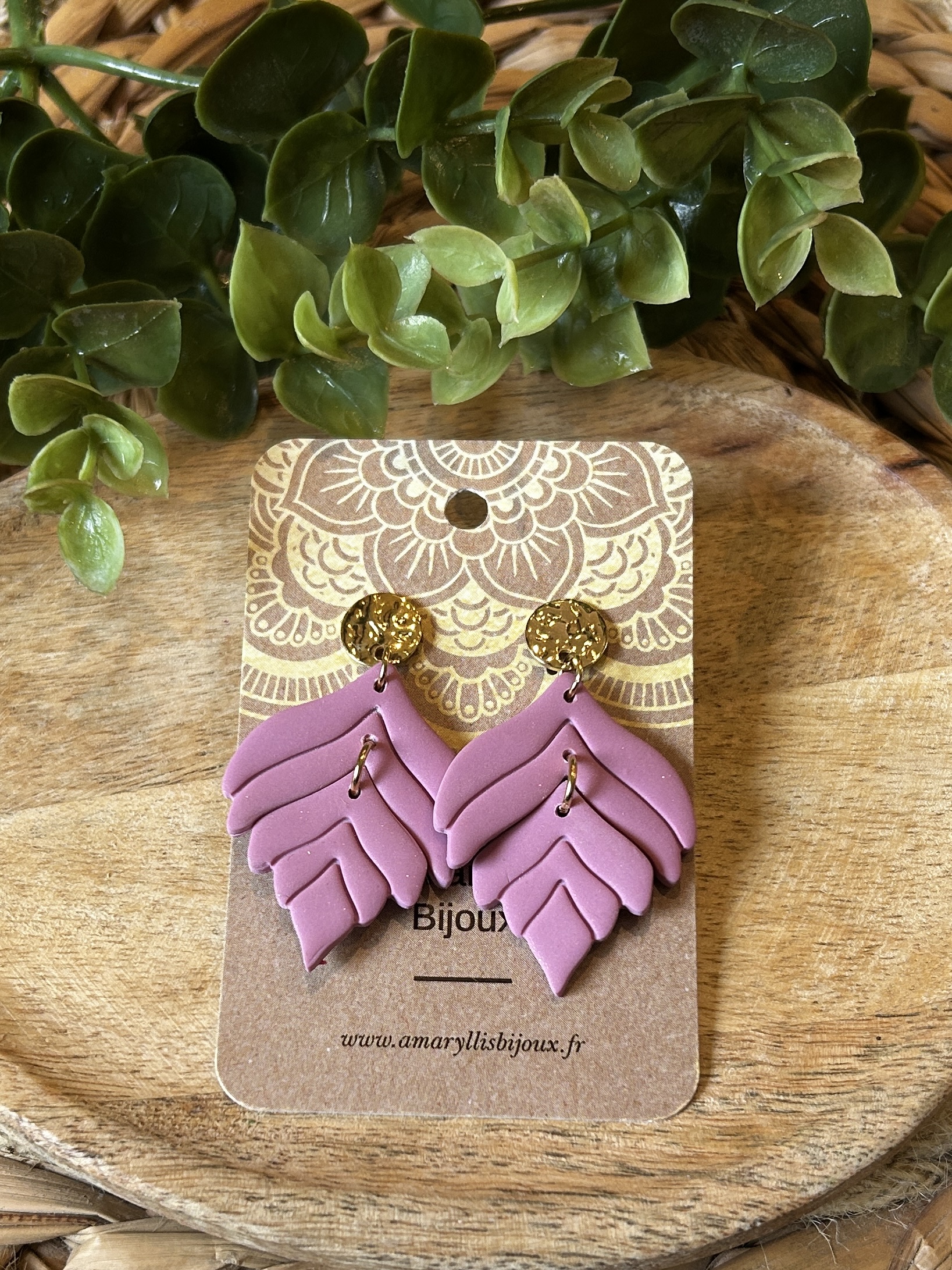 Bijoux feuille