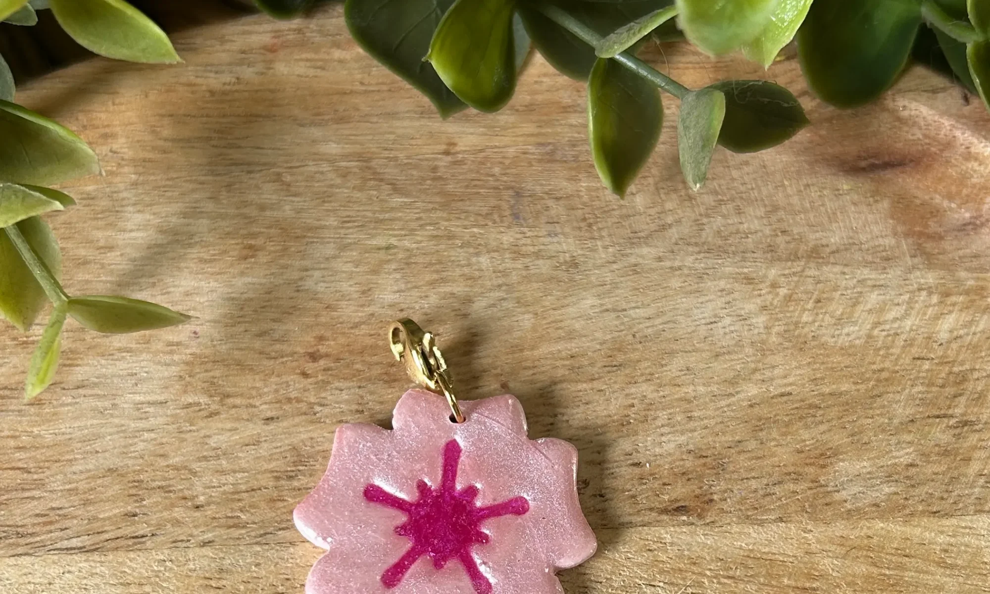 charm rose fleur