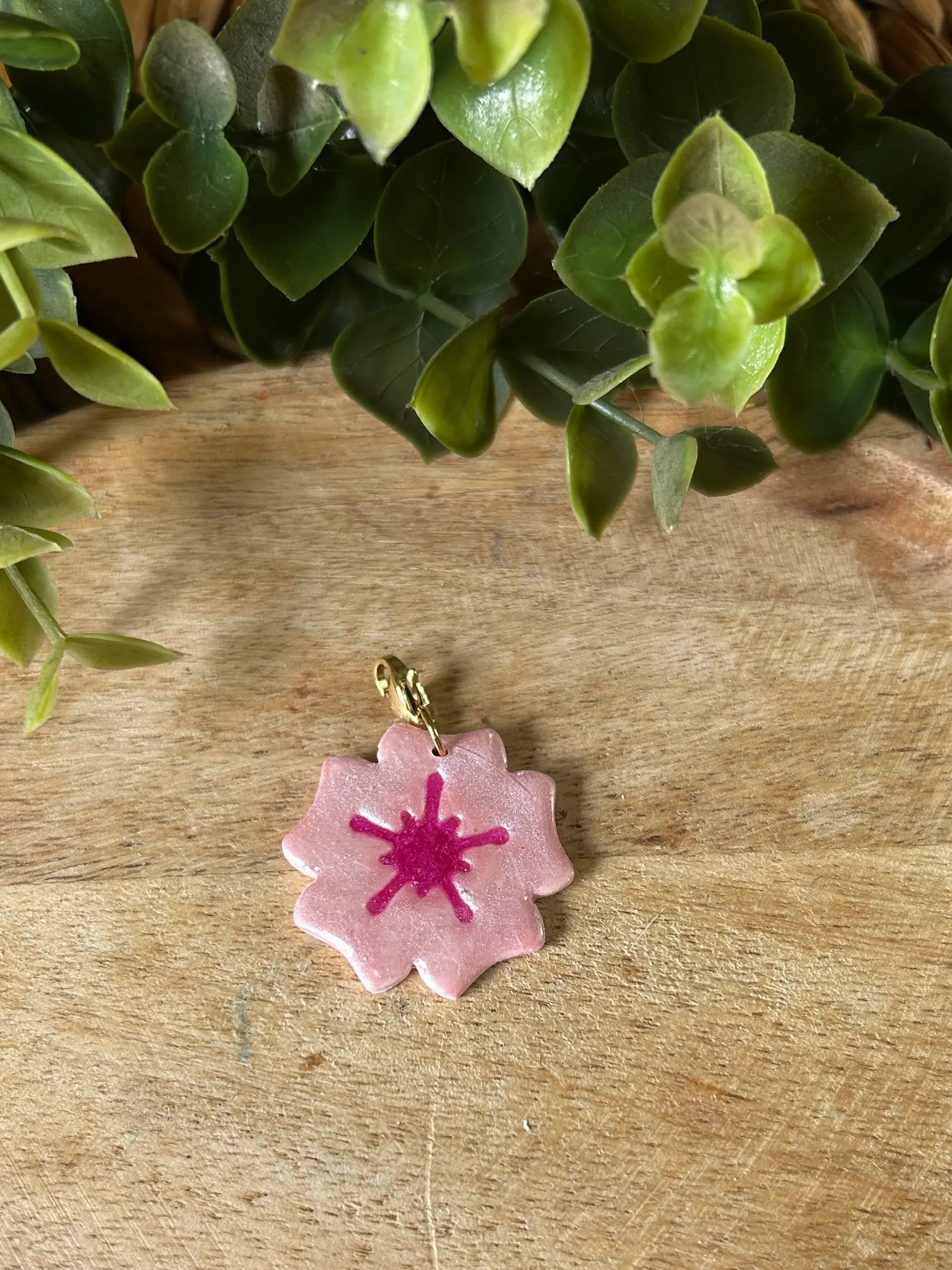 charm rose fleur