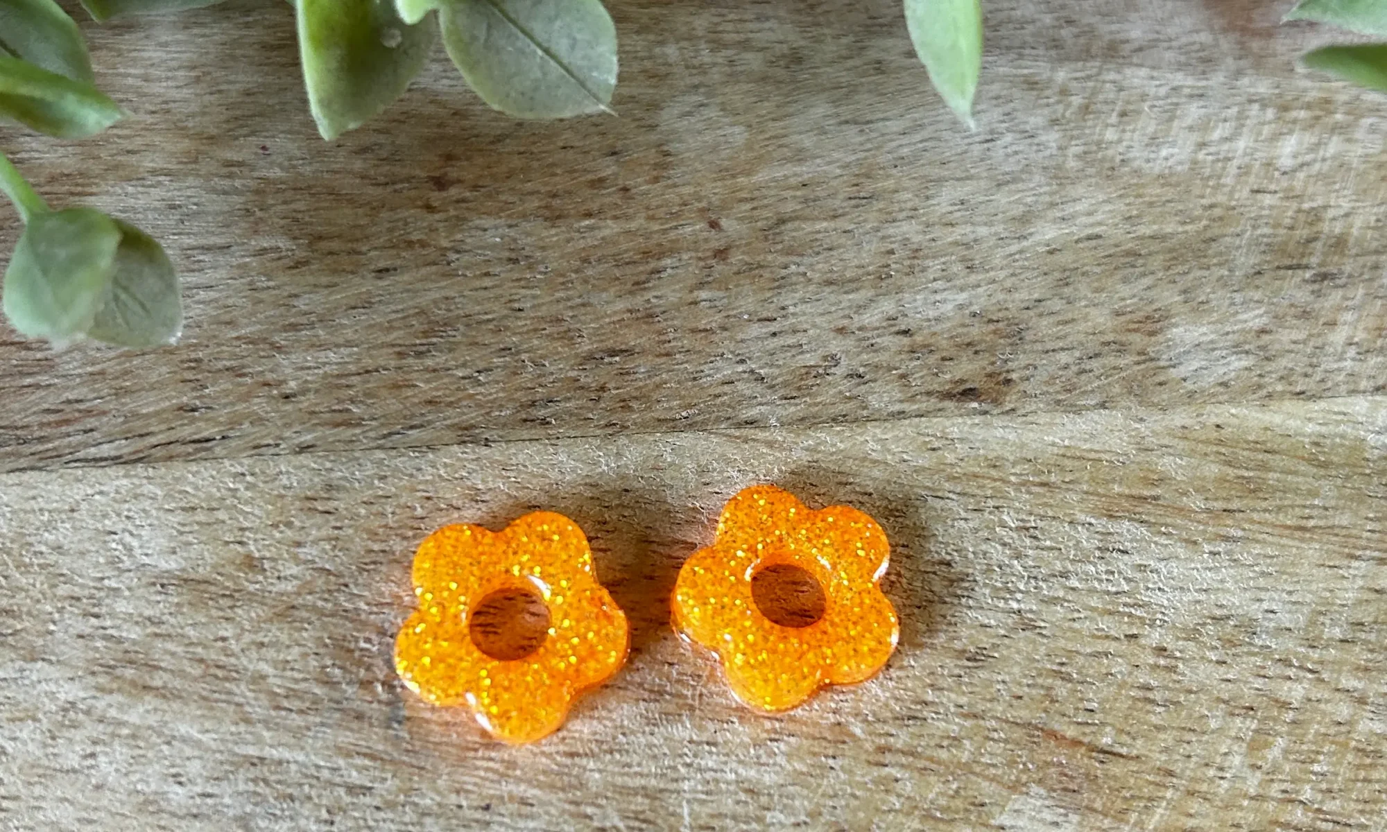 pampilles orange fluo