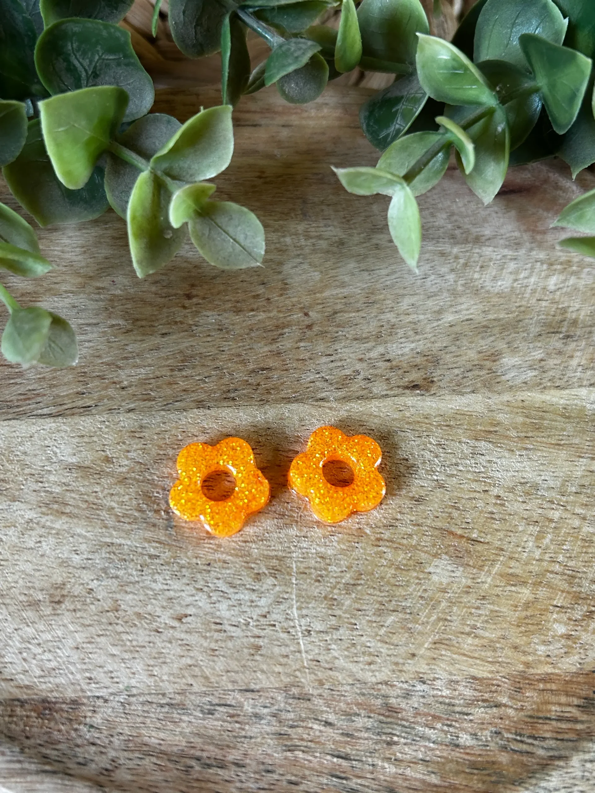pampilles orange fluo