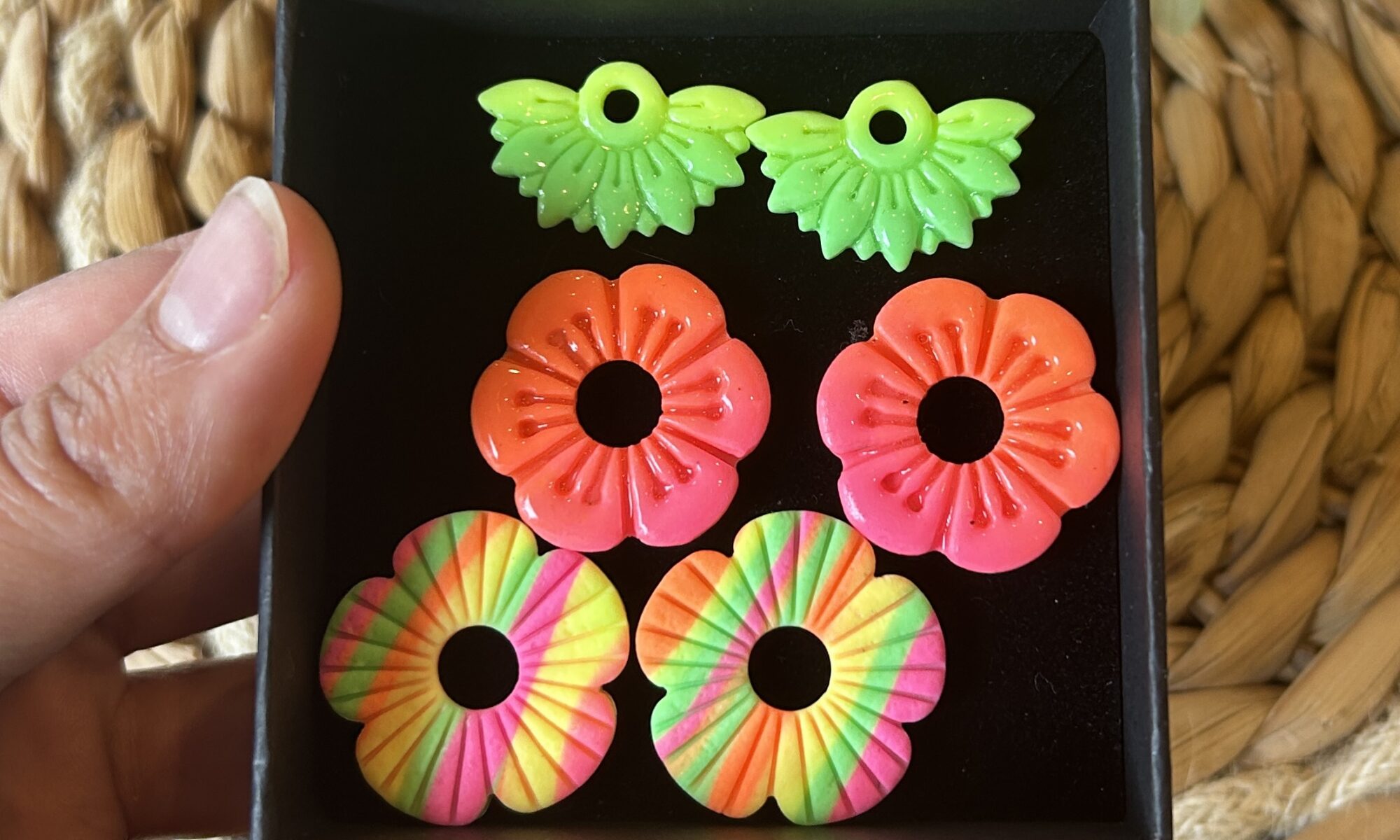 box pampilles fluo