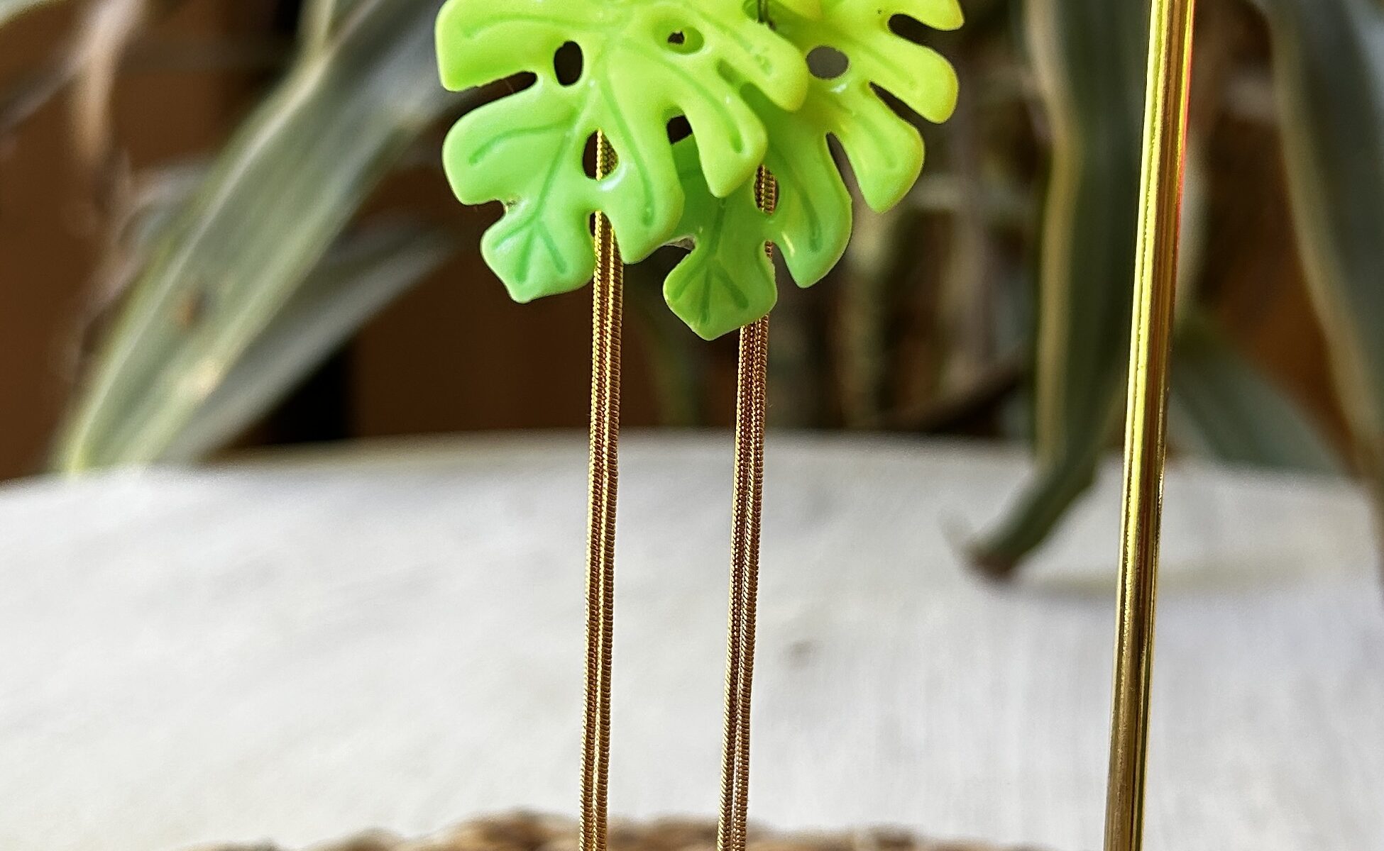 boucles d'oreilles d'été