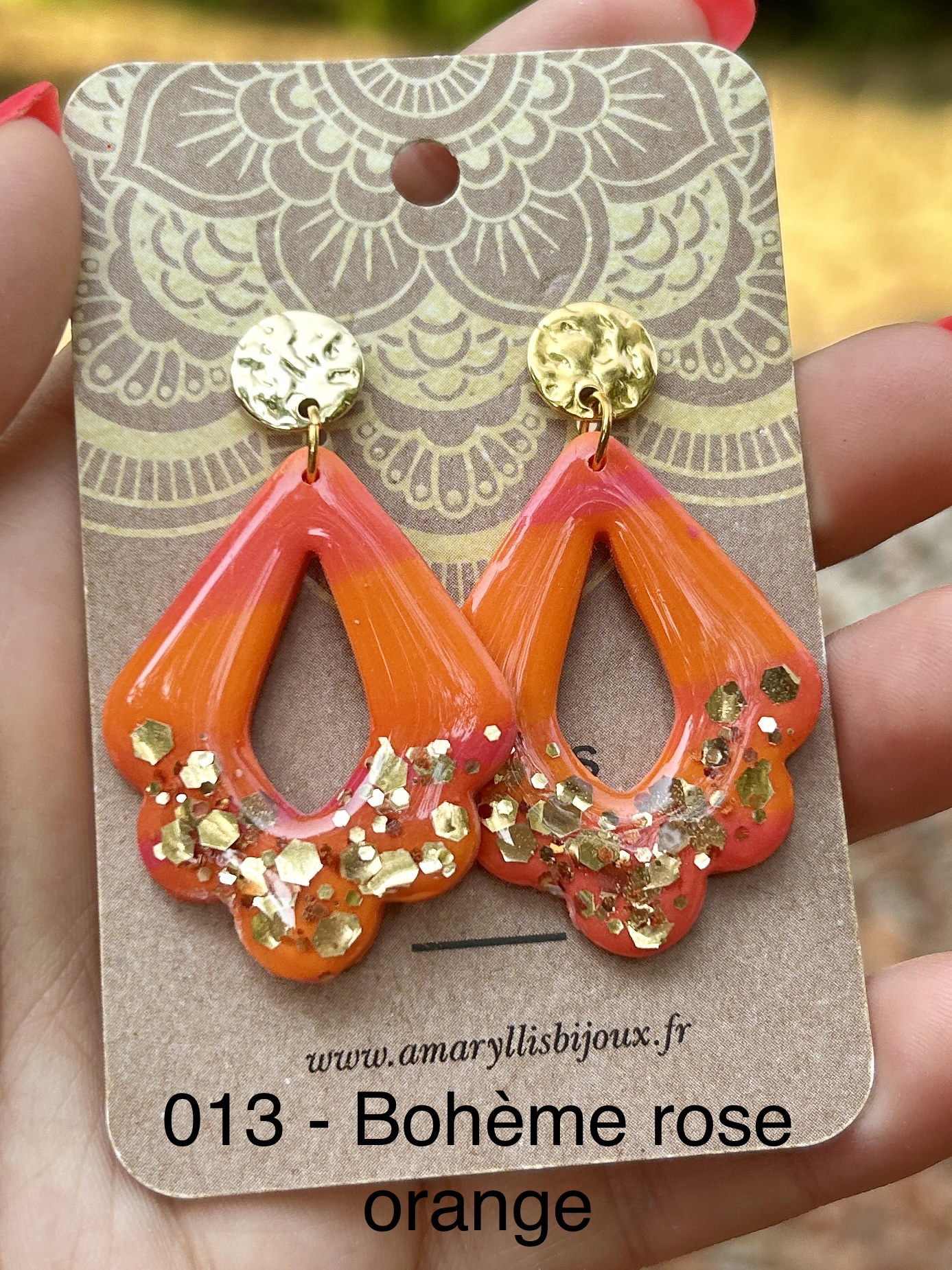 Boucles d'oreilles uniques – Image 3