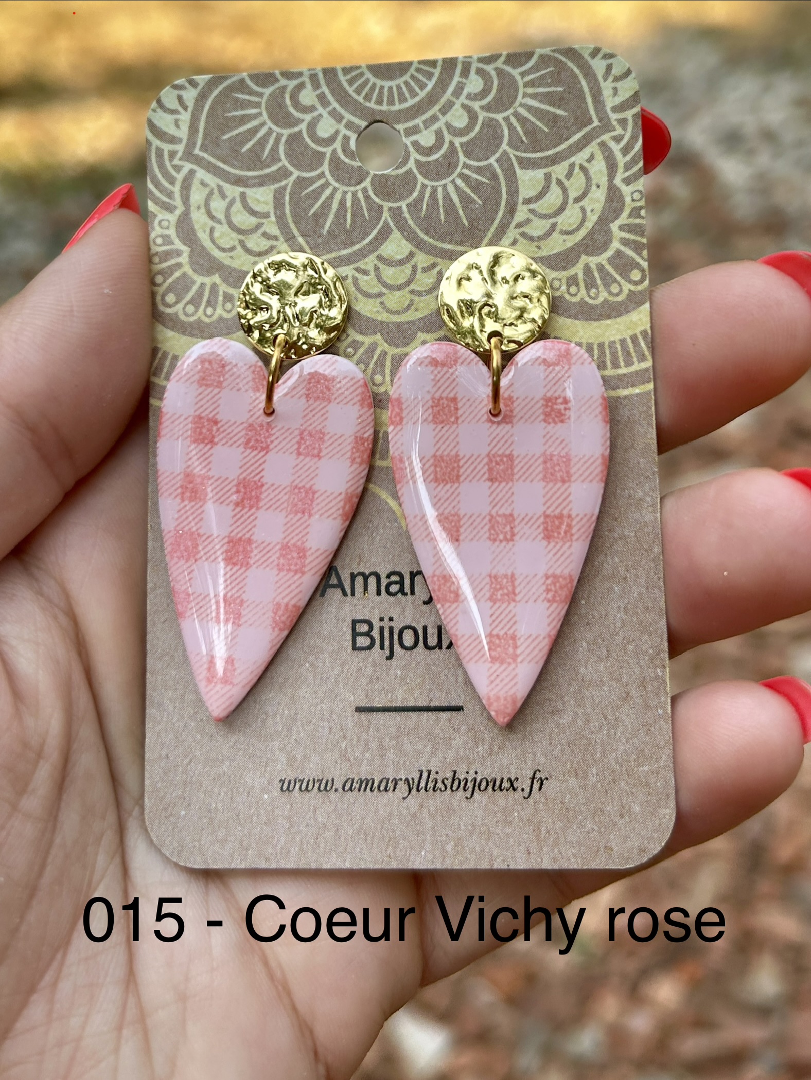 Boucles d'oreilles uniques