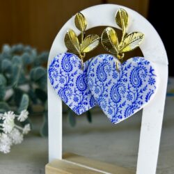 boucles d'oreilles colorée pour l'été